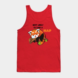 Most likely to take a nap Tank Top